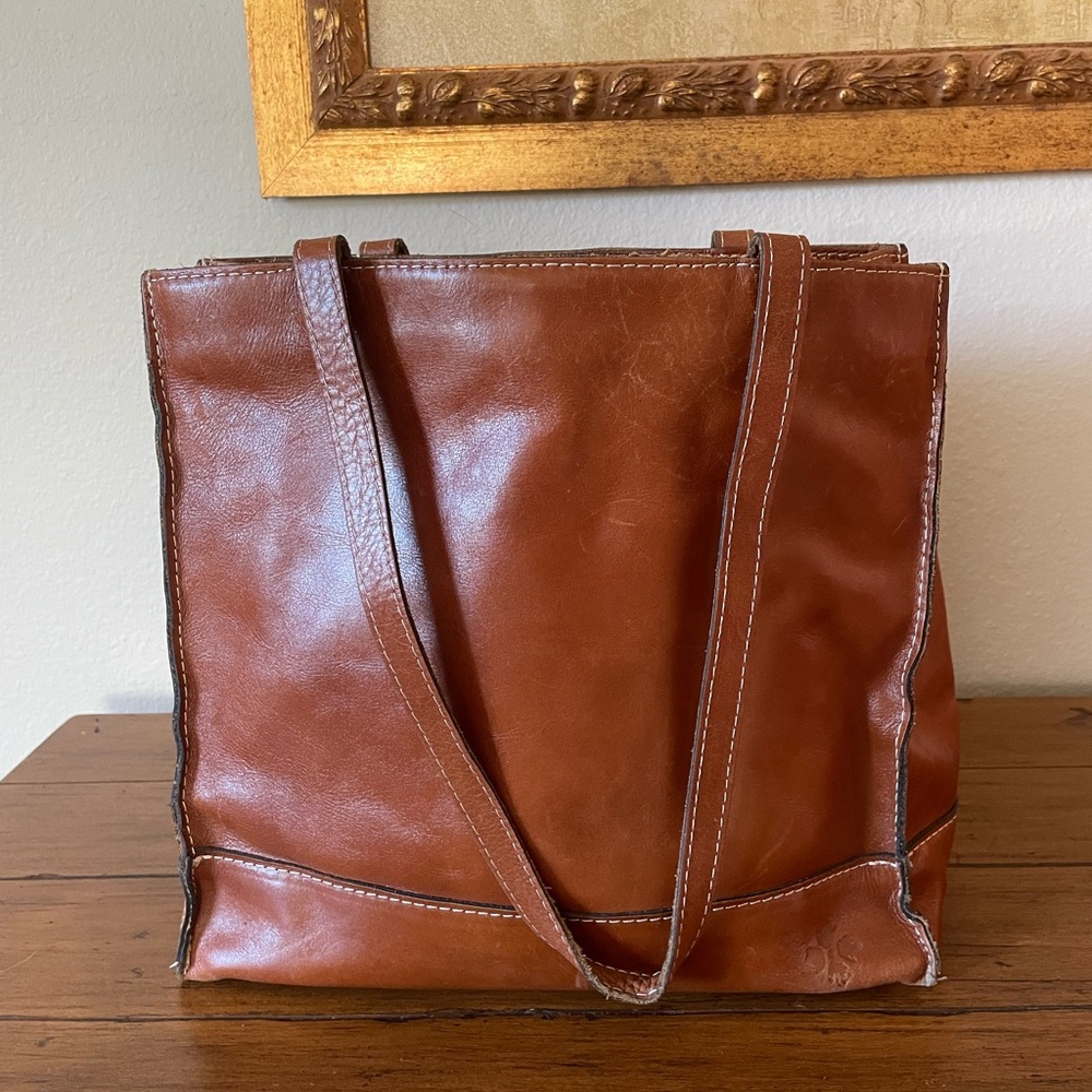 Patricia Nash Brown Leather Tote
